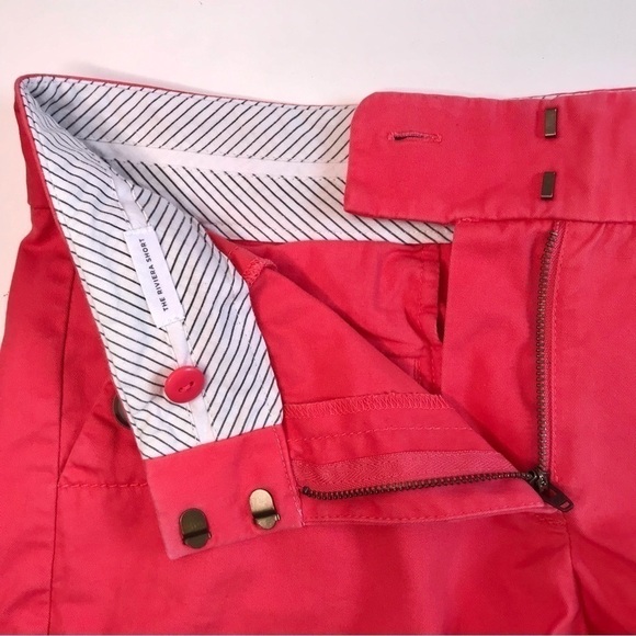 ANN TAYLOR LOFT The Riviera Short Red Orange Size 4 - Picture 5 of 14